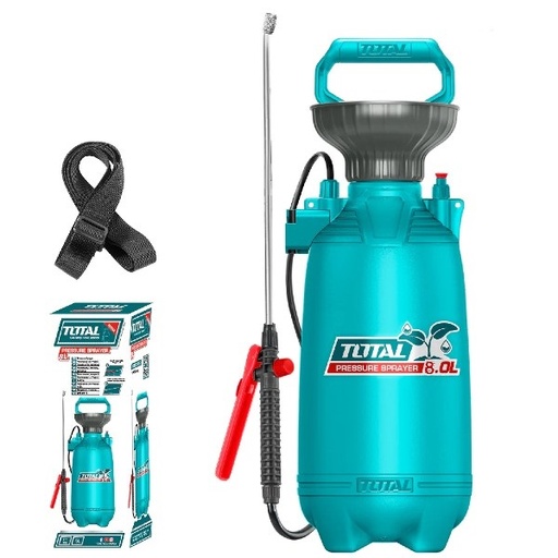 [ROC-TOT-THSSP30802] ROCIADOR / ASPERJADORA / FUMIGADORA DE PRESION DE 8 LTS REF. THSPP30802 MARCA TOTAL TOOLS