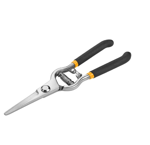 [TIJ-TOL-31019] TIJERA DE PODAR RECTA 200MM 8" ACERO INX. REF:31019 MARCA TOLSEN