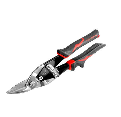 [TIJ-TOL-30021] TIJERAS DE AVIACIÓN (IZQUIERDA) CrMO 250MM 10" MANGO DE GOMA REF: 30021 MARCA TOLSEN