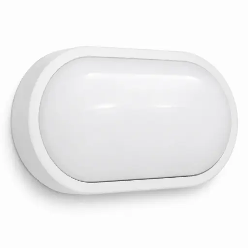 [VAP-LUC-VP15OVAL] VAPOLETA OVALADA 15W IP54 6000 K MULTV 90-265VCOLOR BLANCO REF. VP15OVAL MARCA LUCERNA