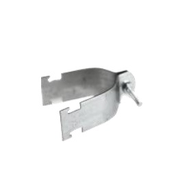 [ABR-DON-2105P] ABRAZADERA MOROCHAS / DOBLE EMT GALVANIZADA DE 1 1/2" C/ TORNILLO Y TUERCA (PAR) REF. 2105P DONSEN