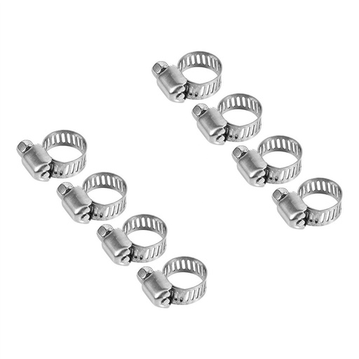 [ABR-HJ-EMP278] ABRAZADERA PARA MANGUERA INOXIDABLE 13MM 1" (BLISTER 8 UNDS) REF. EMP278 MARCA HJ