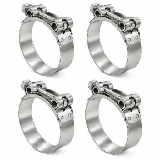 [ABR-HJ-EMP280] ABRAZADERA PARA MANGUERA INOXIDABLE 13MM 1 1/2 (BLISTER 4 UNDS) REF. EMP280 MARCA HJ