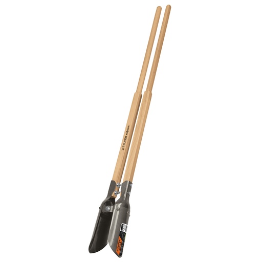 [ABR-TRU-11976] ABREHUECO MANGO MADERA RUDO CUADRADO 48" MOD.CA-35 REF.11976 PALA DRAGA MARCA TRUPER