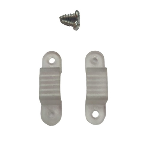 [ACC-LUM-LUM-544] CLIP DE SILICON PARA FIJAR CINTA COB ( PAR) REF. LUM-544 MARCA LUMIND
