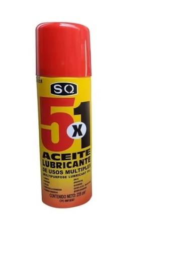 [ACE-SQ-SQA5X1] SQ. ACEITE LUBRICANTE 5 X 1 DE 235 CC REF. SQA5-X-1 / 070795 / 37-19-045 MARCA SQ