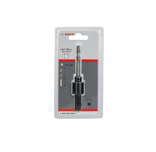 [ADA-BOS-2609390588] ADAPTADOR HEX. 1/2" C/ROSCA P/SIERRA COPA C/BROCA CENTRO REF.2609390588 / 878304 /698252 MARCA BOSCH
