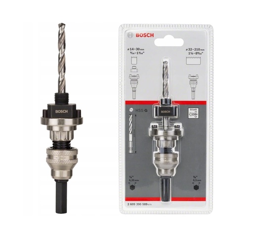 [ADA-BOS-878317] ADAPTADOR HEX. 1/2 P/SC ECO+ BROCA BIM REF. 2609390589 / 698269 MARCA BOSCH