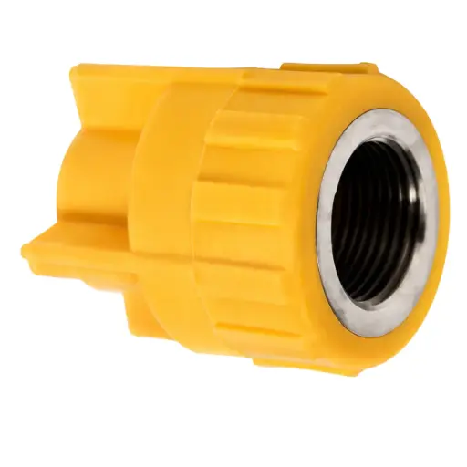 [ADA-DON-DSB201A] ADAPTADOR CON ROSCA HEMBRA DE 20 MM X 1/2" LINEA AMARILLA REF. DSB201A MARCA DONSEN