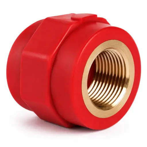 [ADA-DON-DSB221F] ADAPTADOR CON ASIENTO ROSCA HEMBRA 40-50 X 1/2 FIRETEC LINEA ROJA COD-DSB221F MARCA DONSEN