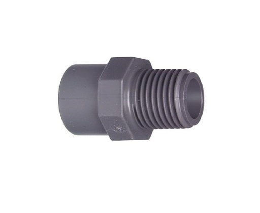 [ADA-PAV-927639] ADAPTADOR MACHO DE PVC PARA AGUA FRIA DE 3/4" REF. 927639 MARCA PAVCO