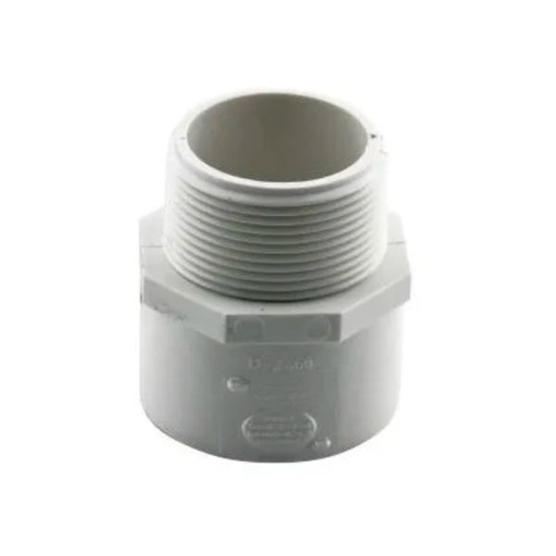 [ADA-PAV-927654] ADAPTADOR PLASTICO TIPO CONDUIT DE 1/2" CON TUERCA REF. 927654 MARCA PAVCO