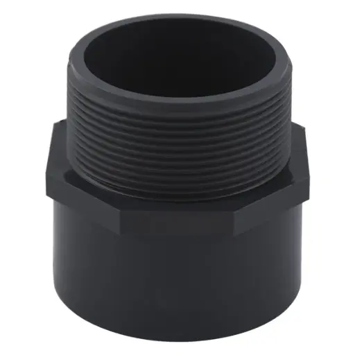 [ADA-UNI-C340105G] ADAPTADOR MACHO DE PVC AF ASTM SCH40 1 1/2" REF. C340105G MARCA UNITECA