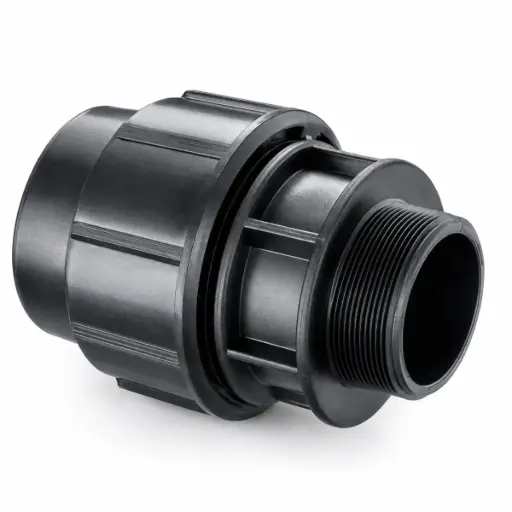 [ADA-UNI-CP20AM12] ADAPTADOR MACHO DE POLIETILENO PE 20 MM X 1/2" PARA RIEGO REF. CP20AM12 MARCA UNITECA
