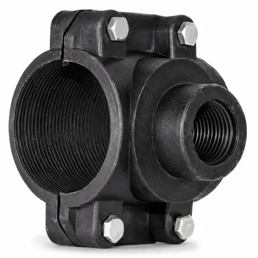 [ADA-UNI-CP20AS12] ABRAZADERA SIMPLE DE POLIETILENO PE 20 MM X 1/2" PARA RIEGO REF. CP20AS12 MARCA UNITECA