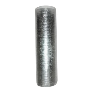 [AIS-PRO-AD-5MMX20] AISLANTE TERMICO POLIETILENO + DOBLE CARA DE ALUMINIO PURO 5 MM X 1.22 MTS X 20 MTS C/PESTAÑA PRODEX