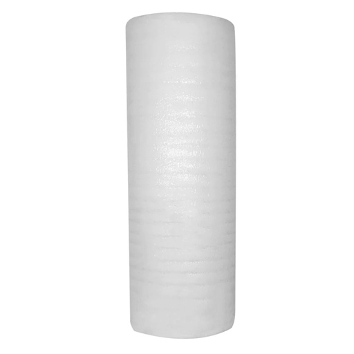 [AIS-PRO-AP-10MMX20] AISLANTE TERMICO POLIETILENO POLIESTER BCO + ALUMINIO PURO 10 MM X 1.22 MTS X 20 MTS C/GRADA PRODEX