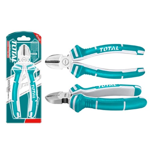 [ALI-TOT-THT130606P] ALICATE CORTE DIAGONAL 6" 160MM PULIDO REF. THT130606P MARCA TOTAL TOOLS