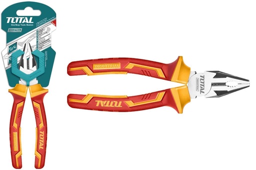 [ALI-TOT-THTIP2161] ALICATE ELECTRICISTA 6" 160 MM AISLADO 1000 V REF. THTIP2161 MARCA TOTAL TOOLS