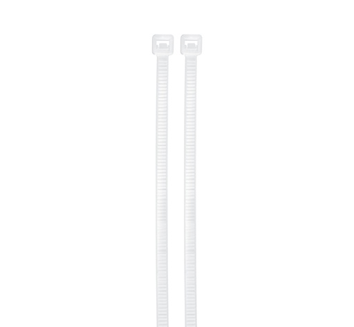[AMA-FUL-FU0261] AMARRA CABLE / TIRRAP DE NYLON 150 MM X 4.5 MM COLOR BLANCO 100 PZAS REF. FU0261 MARCA FULGORE