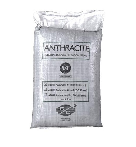 [ANT-HYD-6.8] ANTRACITA 6 - 8 MM SACO 20 KG (FILTRACION/RETENCION DE SOLIDOS) REF- ANTRACITA MARCA HYDRO CLEAN