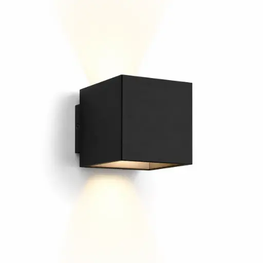 [APL-ILU-HY8246] APLIQUE DE PARED SQUARE 3W 85-265V IP65 NEGRO REF. HY8246 MARCA ILUMINAK
