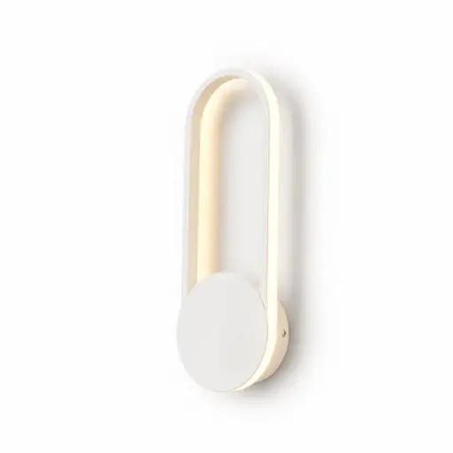 [APL-ILU-MD60WH] APLIQUE DE PARED HALO TW 19W 3000K 545LM IP20 COLOR BLANCO REF. MD60WH MARCA ILUMINAK