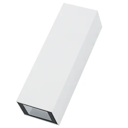 [APL-LUC-LP272B] APLIQUE DECORATIVO 5 W 3000K 120 X 42 X 32 MM IP65 110 -240 V ALUMINIO BLANCO REF. LP272B LUCERNA