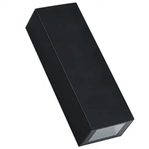 [APL-LUC-LP272N] APLIQUE DECORATIVO 5 W 3000K 120 X 42 X 32 MM IP65 ALUMINIO NEGRO 100 -240 V REF. LP272N LUCERNA