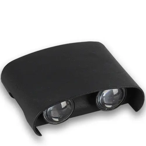 [APL-LUC-LP4120] APLIQUE DECORATIVO 4 W 3000 K 98 X 75 MM IP65 ALUMINIO NEGRO 100-240V REF. LP4120 MARCA LUCERNA