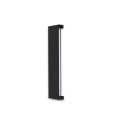 [APL-LUC-LP5530] APLIQUE DECORATIVO 10W 3000K 300X80X25MM IP65 ALUMINIO NEGRO REF. LP5530 MARCA LUCERNA