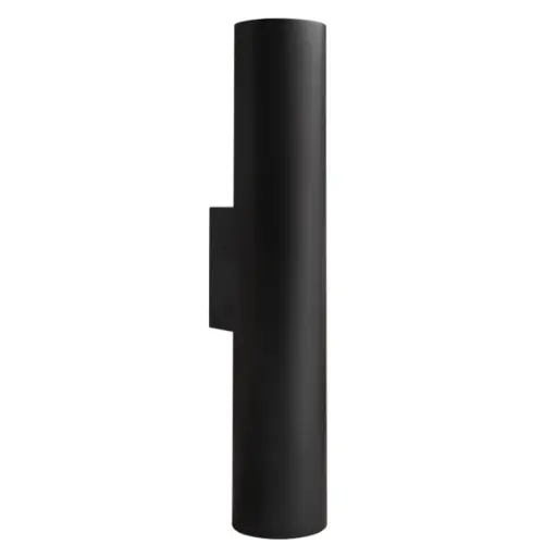 [APL-LUM-LUM-1143] APLIQUE PARED P/GU10 5.4 X 30 X 7CM 110V 8W P/EXTERIOR COLOR NEGRO REF. LUM-1143 MARCA LUMIND