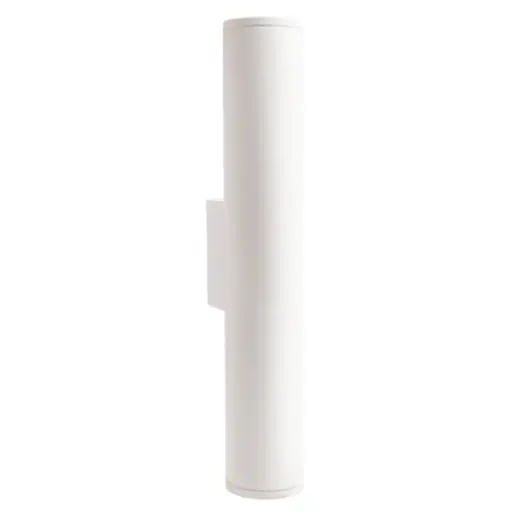 [APL-LUM-LUM-1368-W] APLIQUE PARED PARA DICROICO GU10 X 2 CILINDRO UP&DOWN COLOR BLANCO REF. LUM-1368-W LUMIND