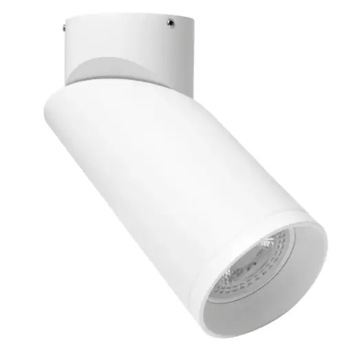 [APL-LUM-LUM-443] APLIQUE DE TECHO SUPERFICIAL PARA DICROICO GU10 ORIENTABLE COLOR BLANCO REF.LUM-443 MARCA LUMIND