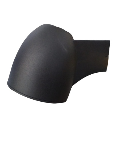 [APL-LUM-LUM-480] APLIQUE PARED PARA DICROICO IP54 10 X 9 X 13 CM WALL OVO P/ EXTERIOR NEGRO REF. LUM-480 MARCA LUMIND