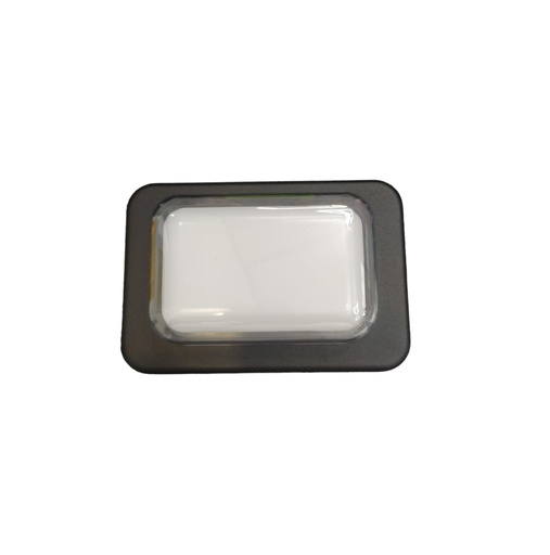 [APL-LUM-LUM-496] APLIQUE PARED LED INTEGRADO 18W 3000K IP54 100-240V P/EXTERIOR BOX EVO NEGRO REF.LUM-496 LUMIND