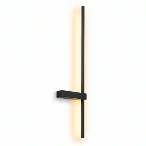 [APL-LUM-LUM-757] APLIQUE PARED INTEGRADO 15W 1350LM 100-240V SUPERFICIAL 90CM COLOR NEGRO REF. LUM-757 MARCA LUMIND