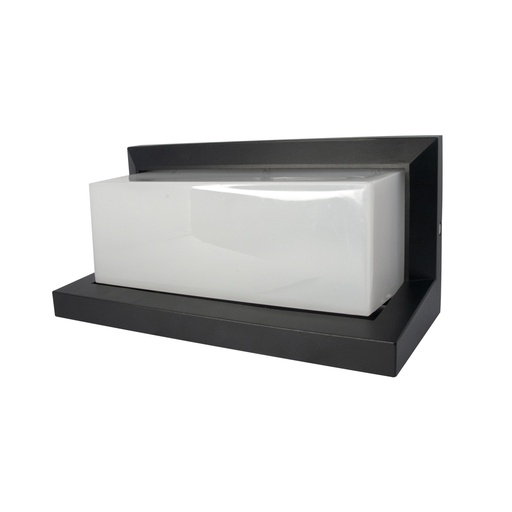 [APL-LUM-LUM-94] APLIQUE PARED LED INTEGRADO 15 W 3000 K IP54 CAJA LIGERA COLOR NEGRO REF. BD810B MARCA LUMIND