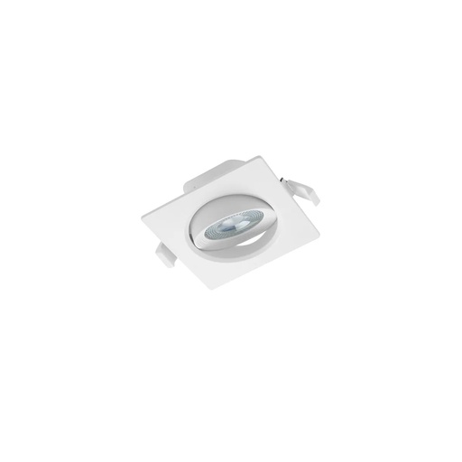 [APL-LUX-LUX.GP-H-ZT-1-Q] APLIQUE CUADRADO DIRIGIBLE PARA EMPOTRAR 1 DICROICO REF. LUX.GP-H-ZT-1-Q MARCA LUXOLAR