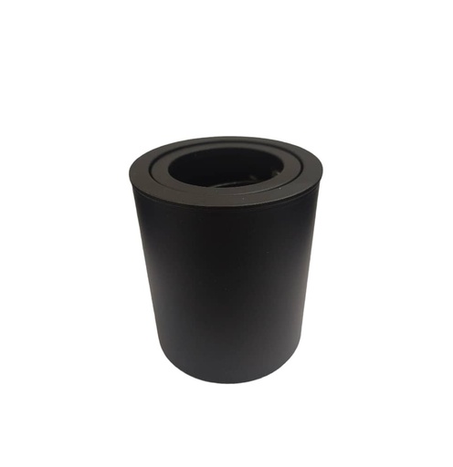 [APL-LUX-LUX.GP-S-7180-N] APLIQUE DE TECHO PARA GU10 CILINDRO SUPERFICIAL COLOR NEGRO REF.LUX.GP-S-7180-N MARCA LUXOLAR