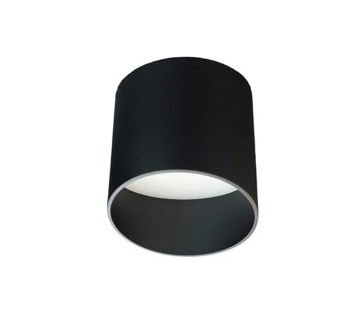 [APL-LUX-LUX.WB8522NR.BC-N] APLIQUE DE TECHO INTEGRADO 8W 3000K CILINDRO SUPERFICIAL COLOR NEGRO REF.WB8522NR.BC-N MARCA LUXOLAR