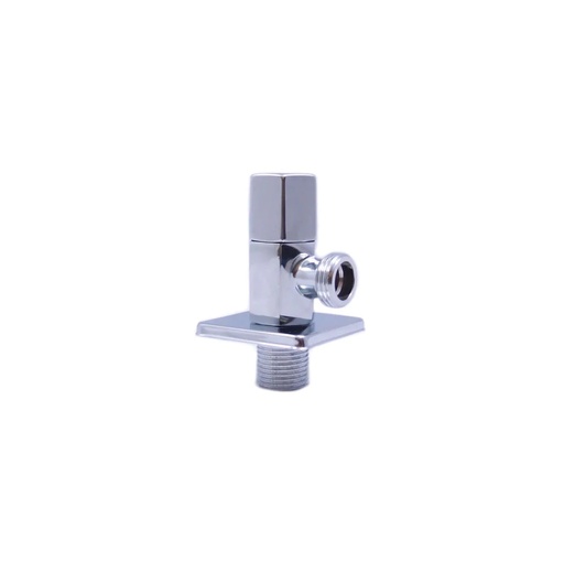 [ARR-OME-KD-255] LLAVE DE ARRESTO 1/2" MACHO- MACHO C/ROSETA CUADRADA REF. KD-255 MARCA OMEGA