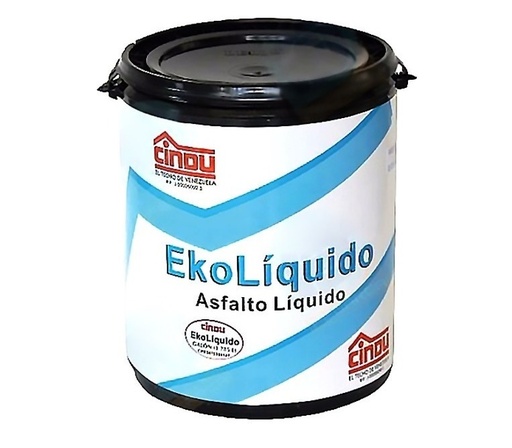 [ASF-CIN-LIQ01] ASFALTO LIQUIDO 1 GL REF. EKOLIQUIDO MARCA CINDU