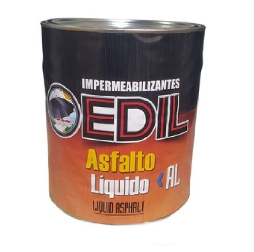 [ASF-EDI-0103] ASFALTO LIQUIDO 1 GL REF. 31100103 MARCA EDIL