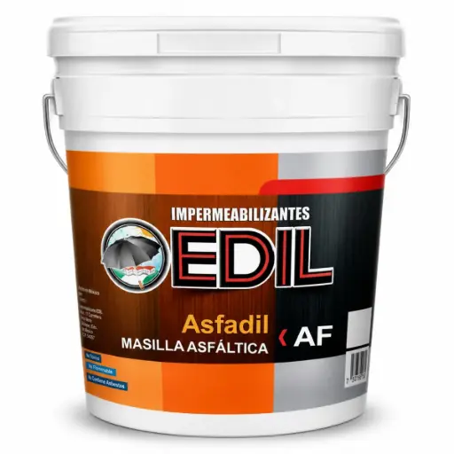 [ASF-EDI-5GL] MASILLA ASFALTICA ASFADIL CUÑETE 5 GL REF 30800503 MARCA EDIL