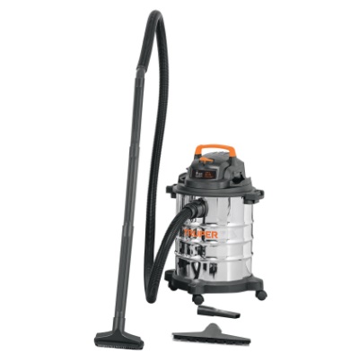 [ASP-TRU-K1523] ASPIRADORA 5 GAL. LIQ Y SOLD. 2980W 4 HP ACERO INX MOD. ASP-5X REF.101523 / K1523 MARCA TRUPER