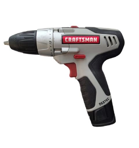 [ATO-CRA-17586] ATORNILLADOR / DESTORNILLADOR INALAMBRICO 3/8" 12 VOL 1300RPM + BAT+CARGA REF.522741 MARCA CRAFTSMAN
