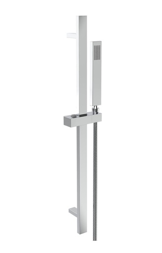 [BAR-NOV-NVGRI9813] BARRA DESLIZANTE SERIE KUBE GRI CHROME / CROMADO REF. NVGRI9813 MARCA NOVA