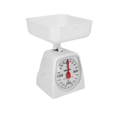 [BAS-PRE-29971] BASCULA MECANICA DE COCINA 2 KG MOD. BAS-2CP REF.29971 MARCA PRETUL