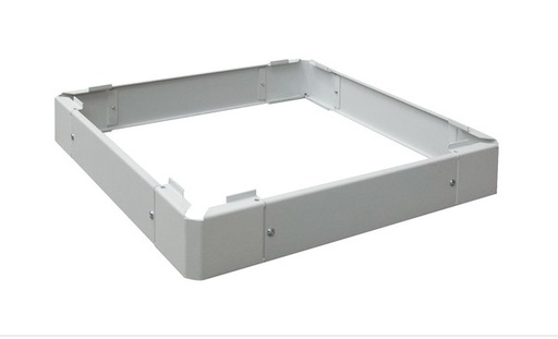 [BAS-VIM-03242.4Z] BASE PARA ARMARIO / RACK / PANEL 640 X 640 MM COLOR GRIS ( C/TORNILLOS ) REF. 03242.4Z MARCA VIMAR